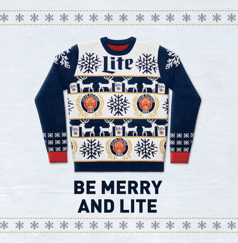 Miller cheap christmas sweater