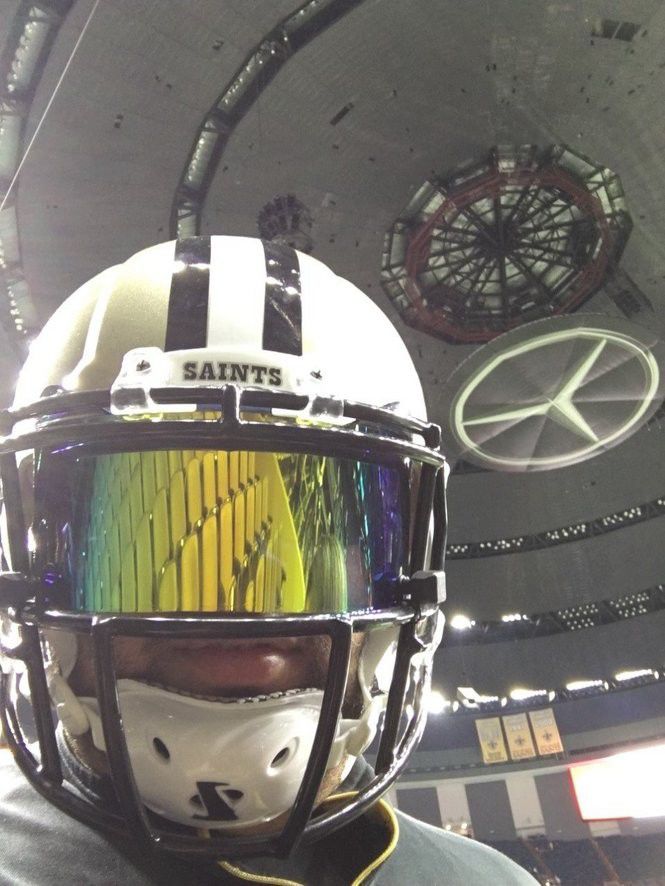 Who is Saints superfan Whistle Monsta - Axios New Orleans