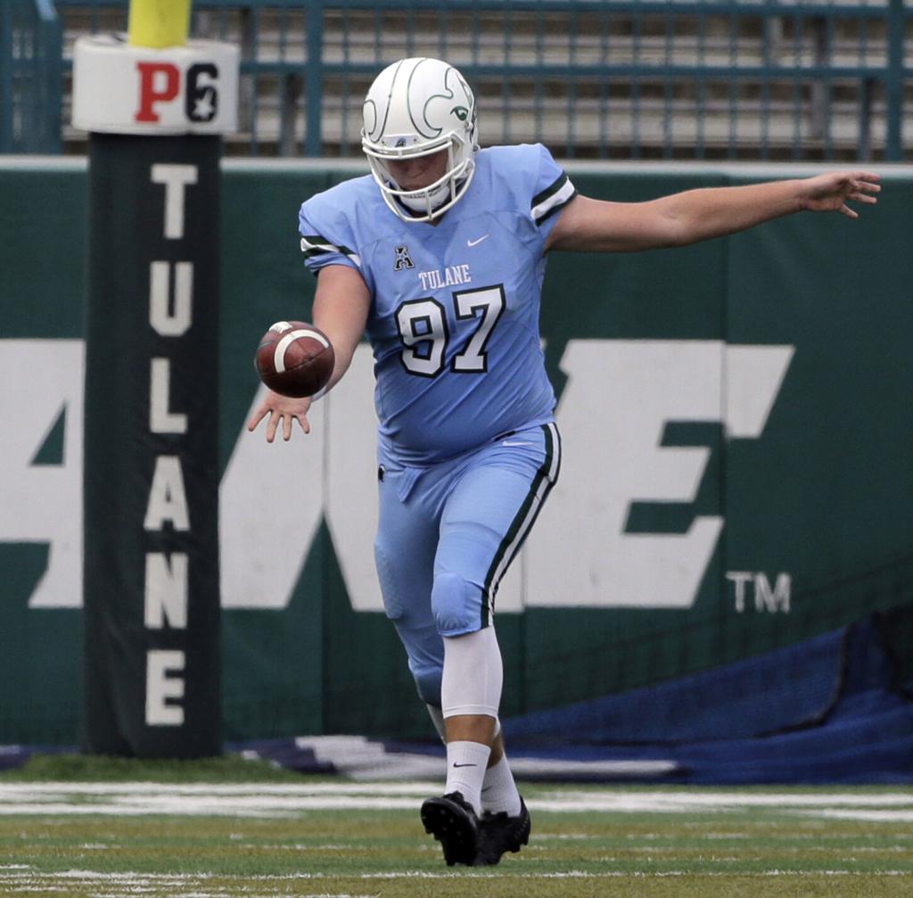 Spectacular specialist: Tulane punter Ryan Wright having tremendous senior  season, Tulane