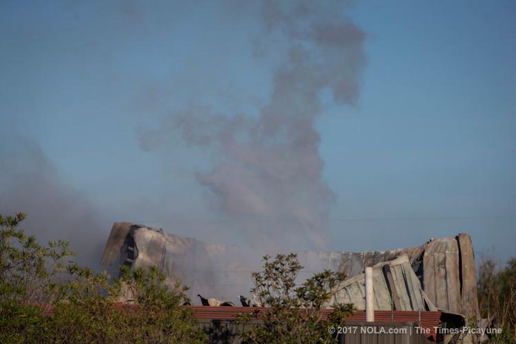 Crews battle 3alarm fire at PullAPart salvage yard in Harvey