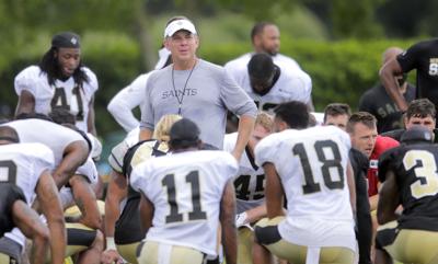 Sean Payton: Saints camp sunday (copy)