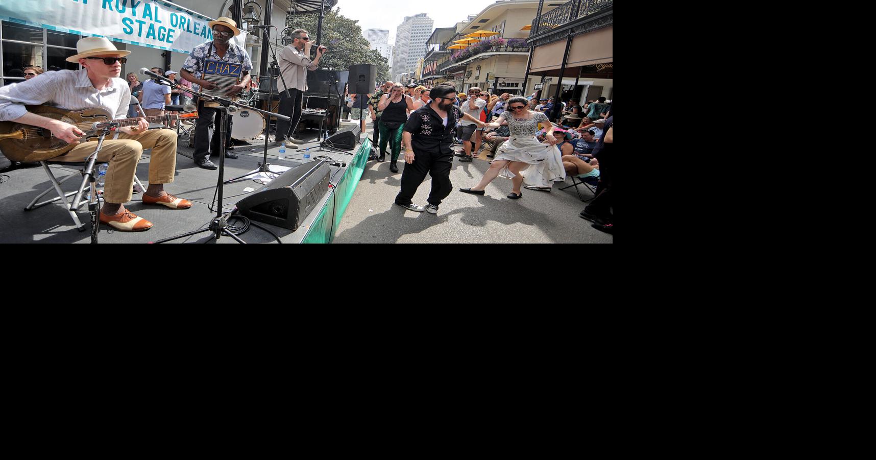 2023 French Quarter Festival releases schedule cubes Louisiana