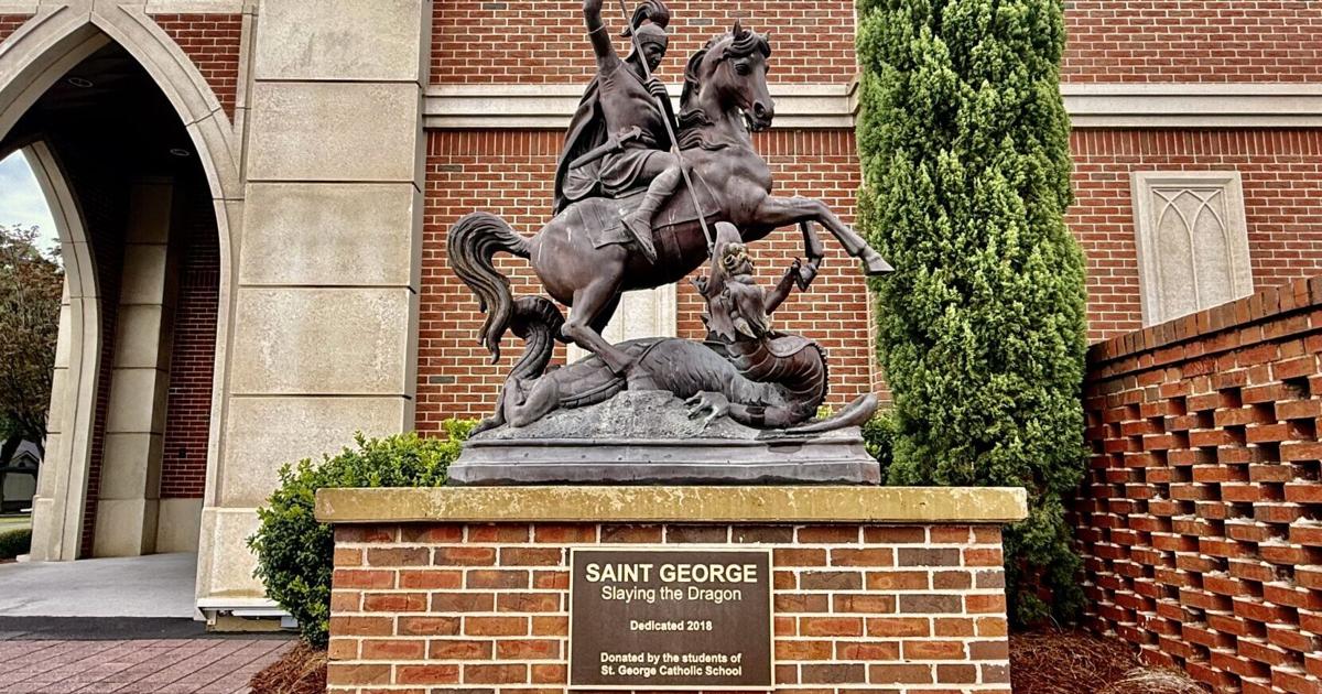 St. George may have slayed the dragon, but is he the sole namesake for the East Baton Rouge city?
