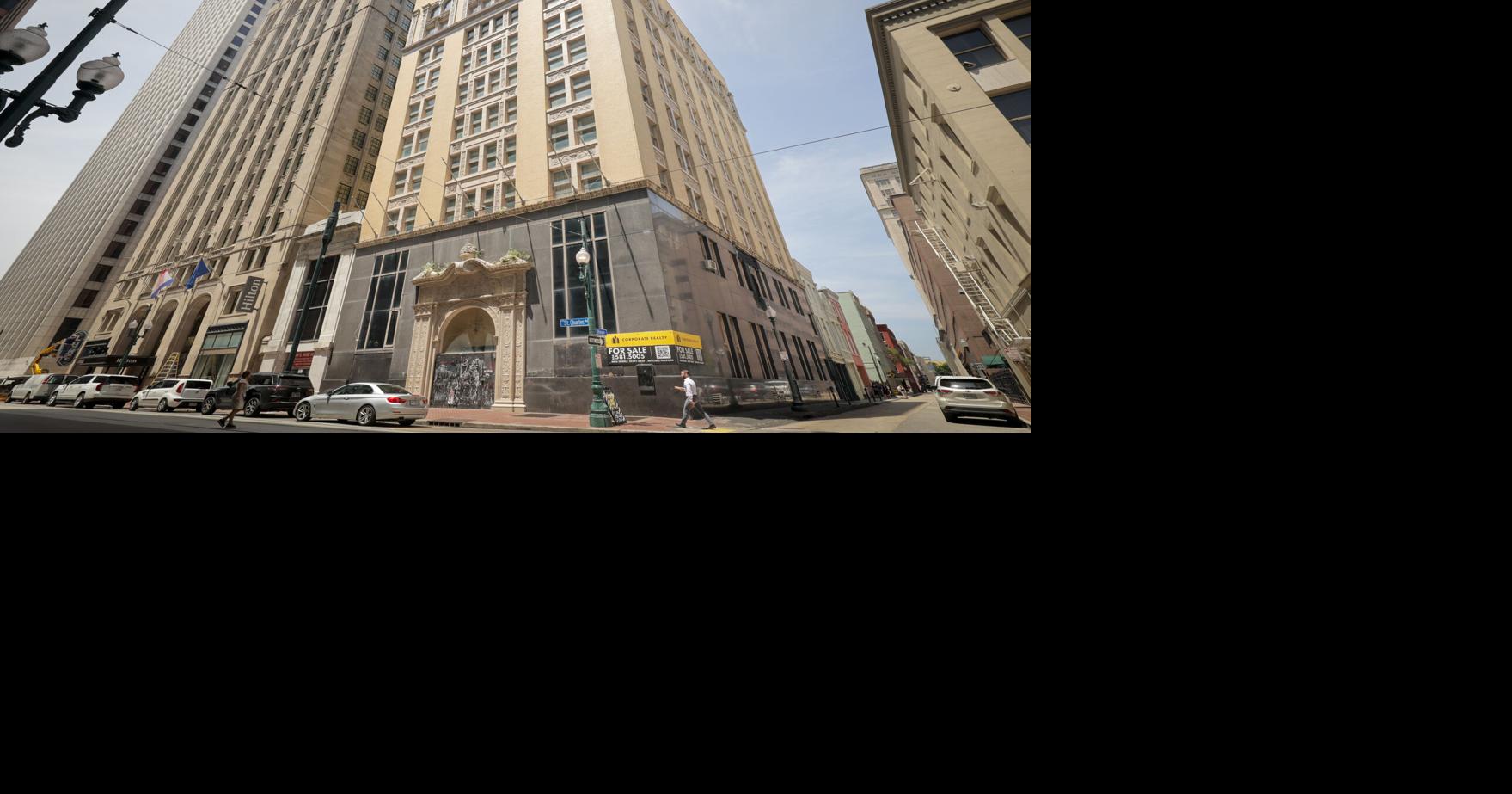 The historic United Fruit Company building in downtown New Orleans is back on the market