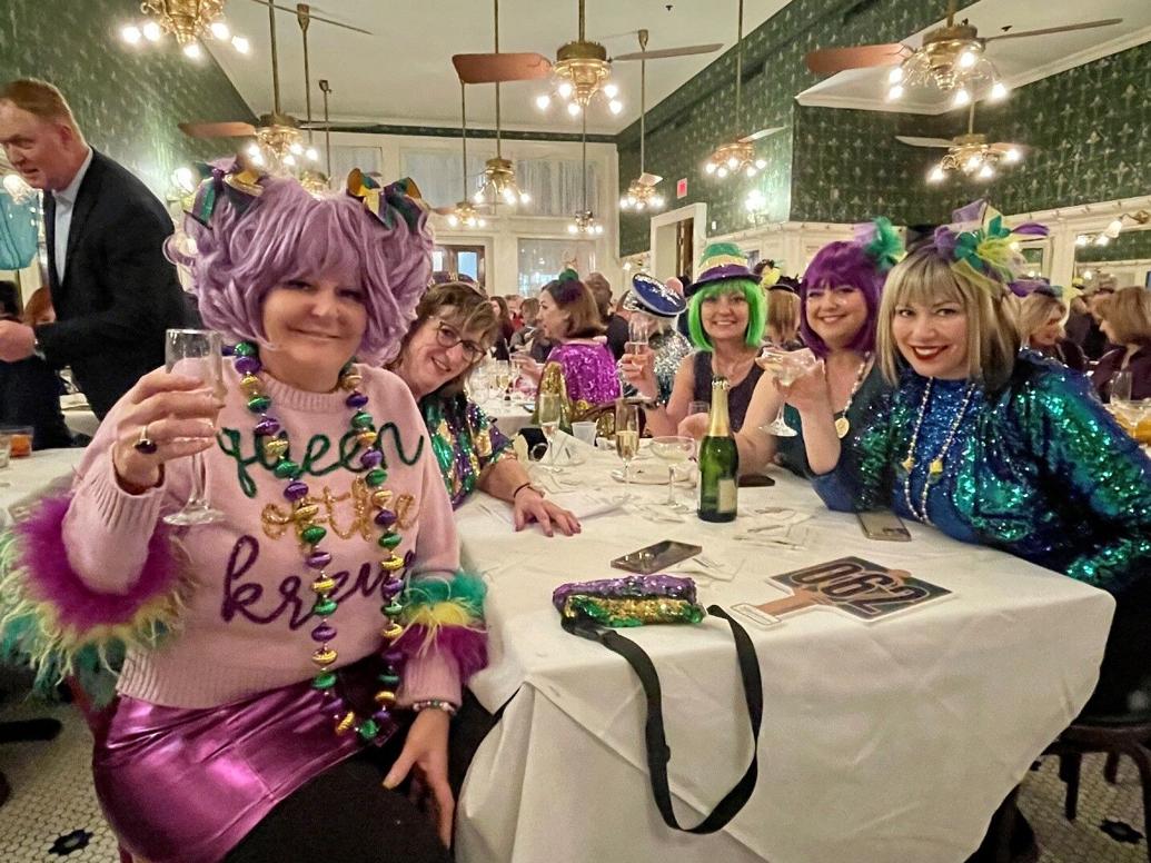 mardi gras lunch
