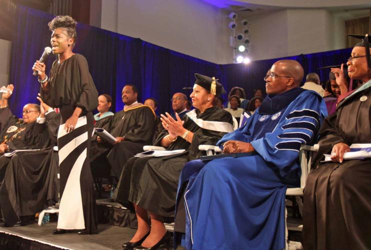 Dillard University's president is inaugurated 15 months into his