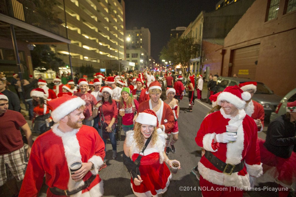 Running Of The Santas Brings Cheer To New Orleans CBD | Entertainment ...