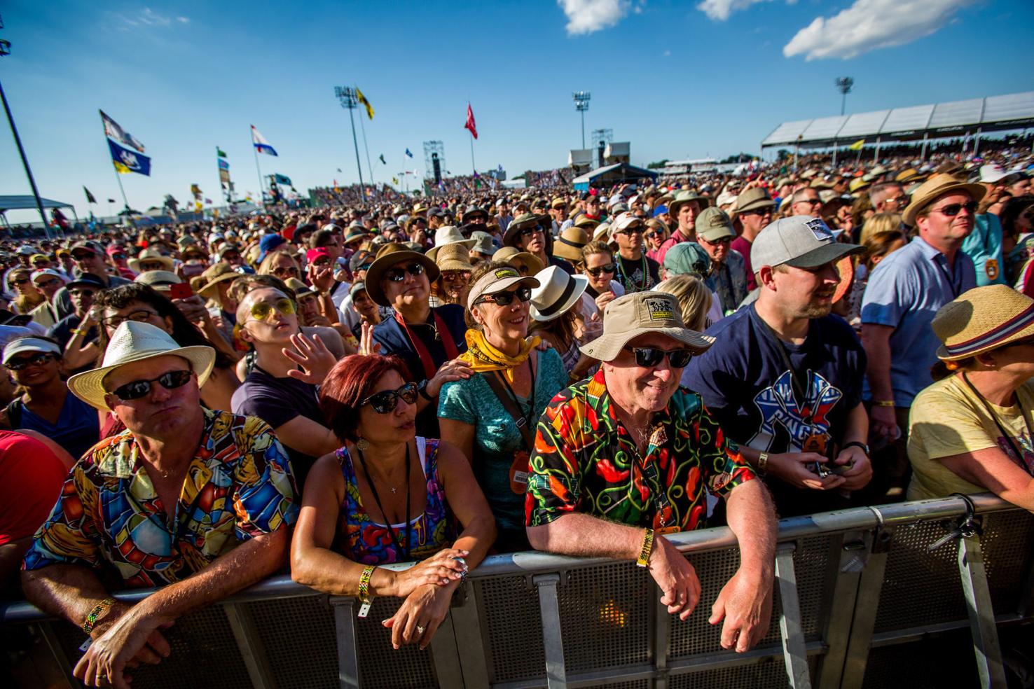 2017 New Orleans Jazz Fest attendance same as 2016: about 425,000