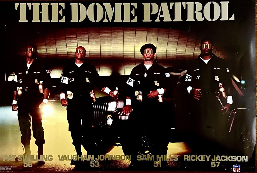 New Orleans Saints - They paved the way, - Demario Davis Honored to have  Dome Patrol members Rickey Jackson, Pat Swilling, and members of Sam Mills  and Vaughan Johnson's families at the