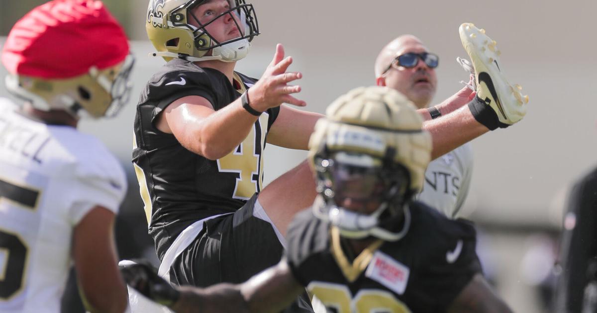 Saints cut QB to make room for another punter in competition | Saints ...