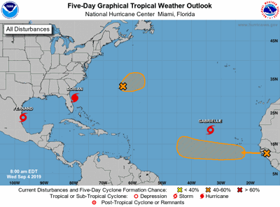 5 tropical systems in Gulf of Mexico, Atlantic Ocean: See the track ...