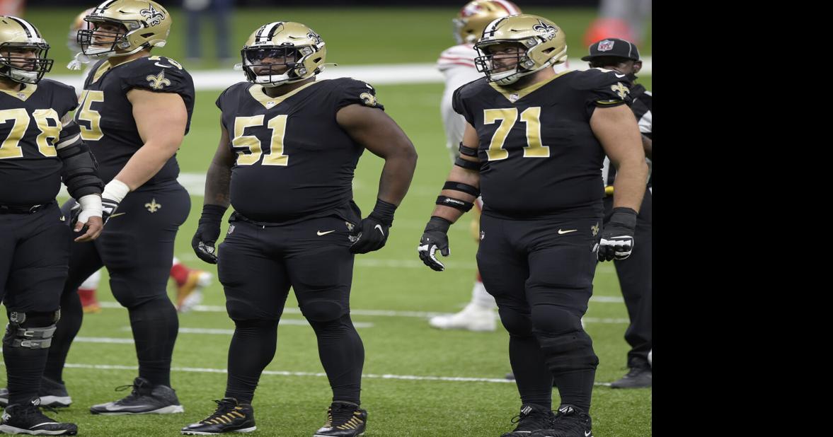 Offensive line for Saints has silenced the critics for now | Saints ...