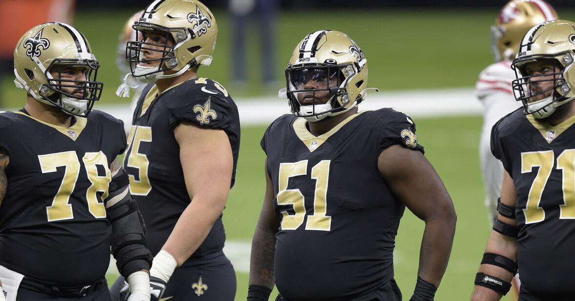 Offensive line for Saints has silenced the critics for now | Saints ...