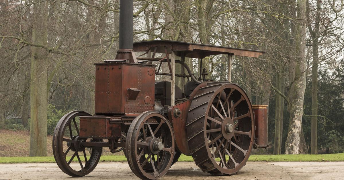 A 500 000 Antique Tractor Niche, Vintage Farm Tractor Furniture