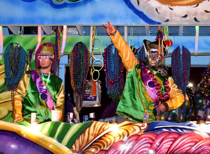 Krewe of Titans rolls through Slidell See parade photos One Tammany