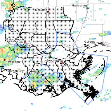 As flash-flood and tornado watches extend, St. Bernard Parish officials ...