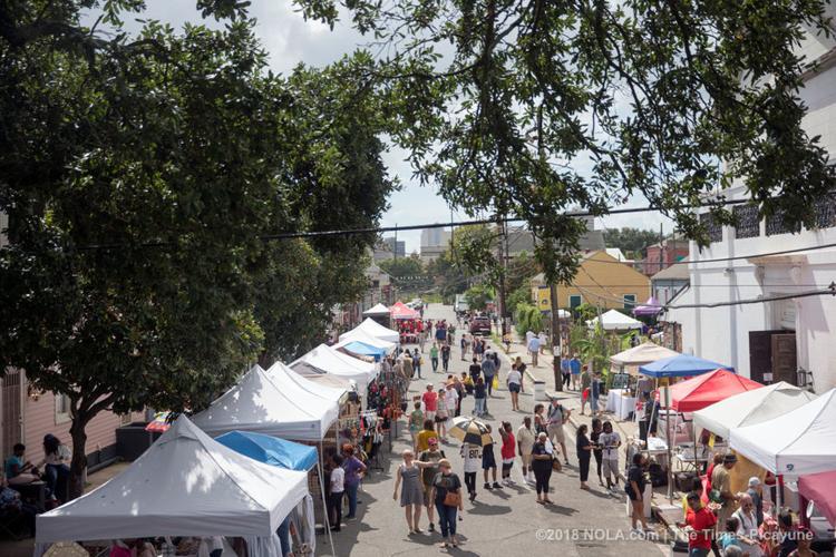 Hot music, dancing at the Treme Fall Festival Archive