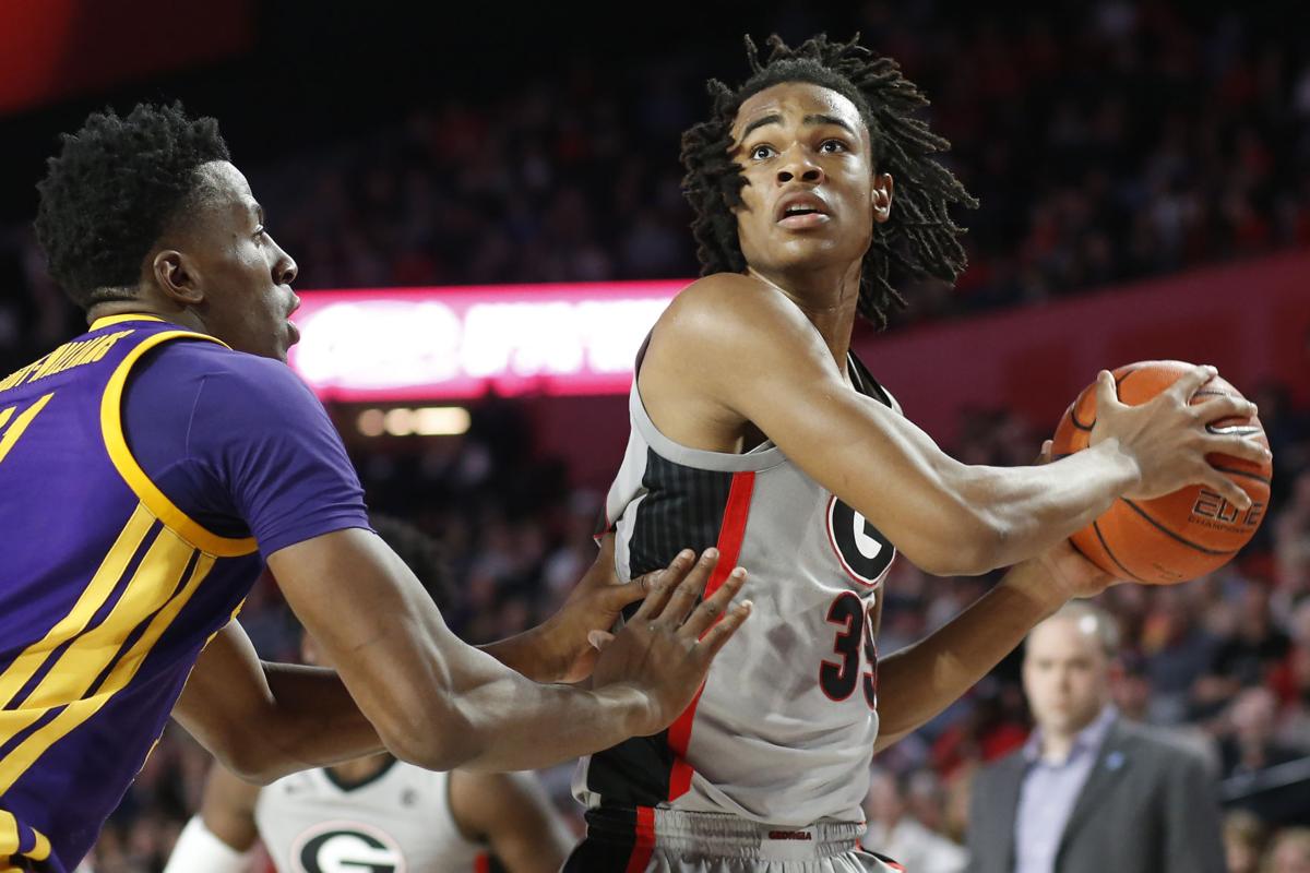 Lsu Holds Off Late Georgia Surge To Move To 7 0 In Sec Road Games
