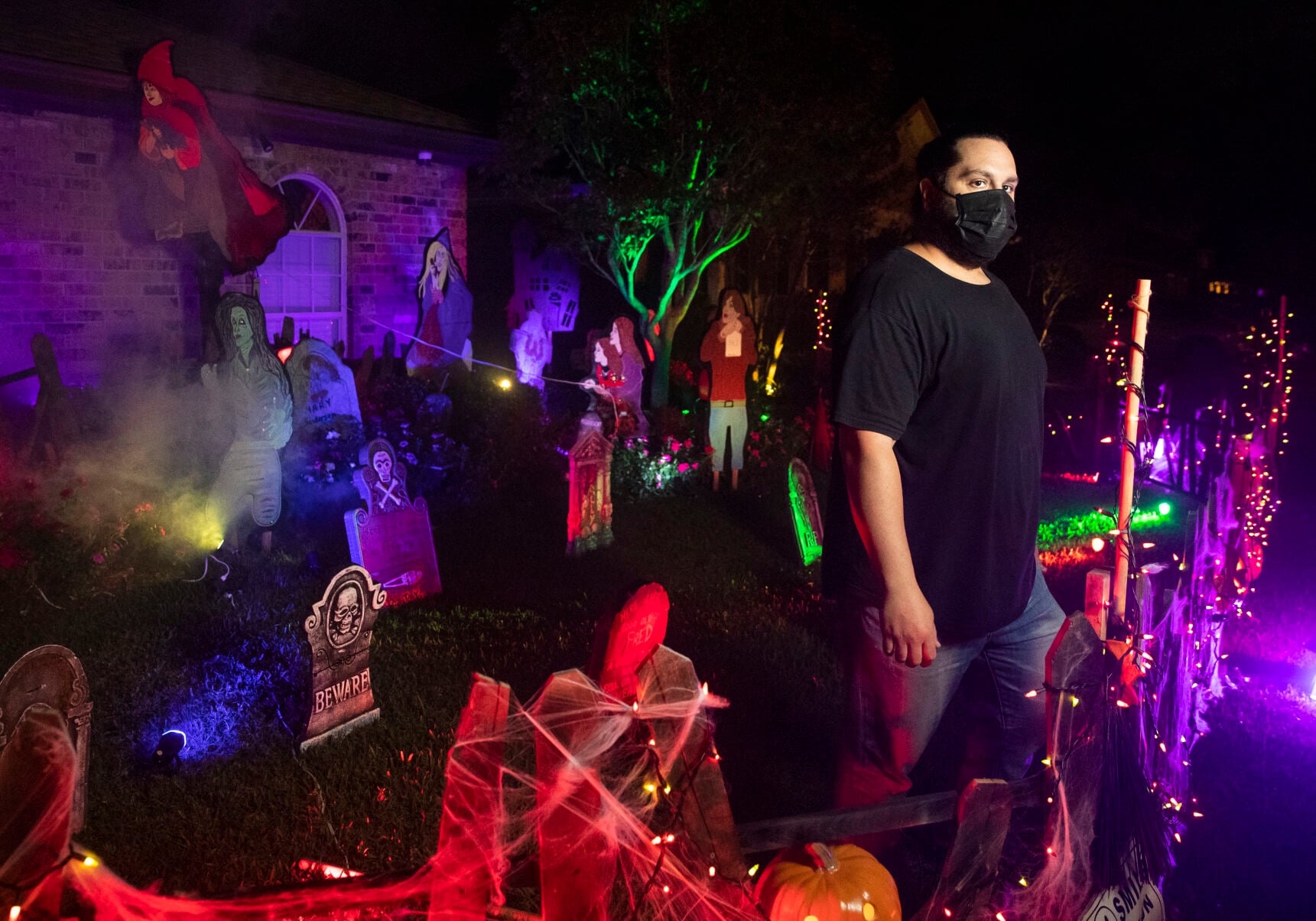 Disney-inspired Metairie Halloween display is a drive-by treat in