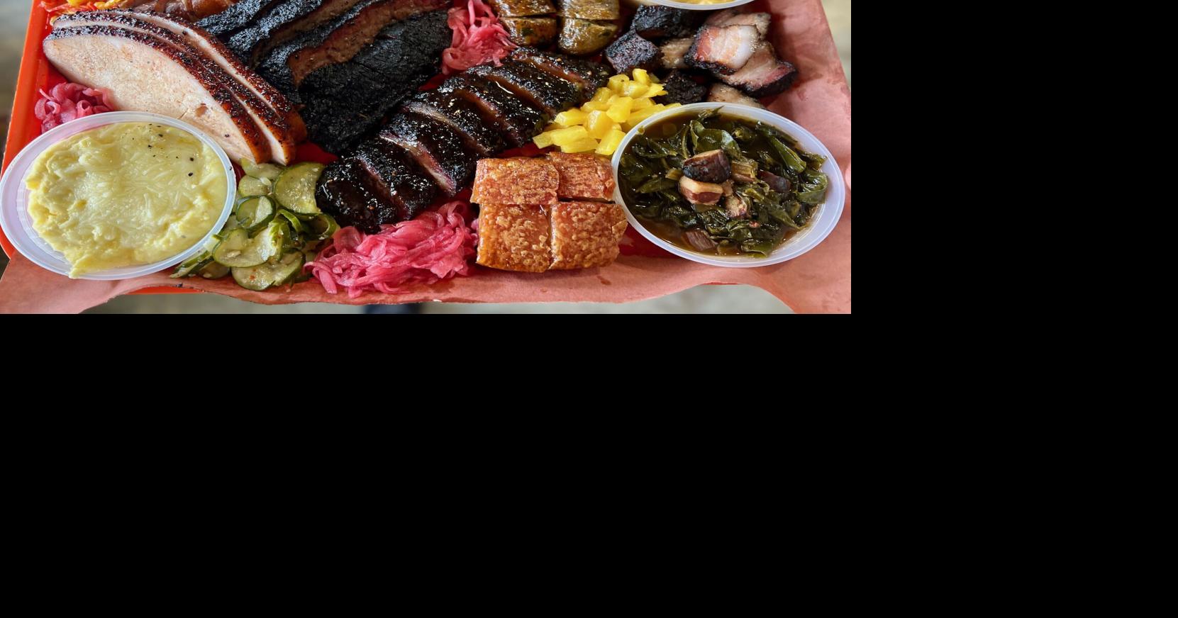 Every Friday is a barbecue fest at Gonzo’s in Luling, with brisket boudin and a brewery next door