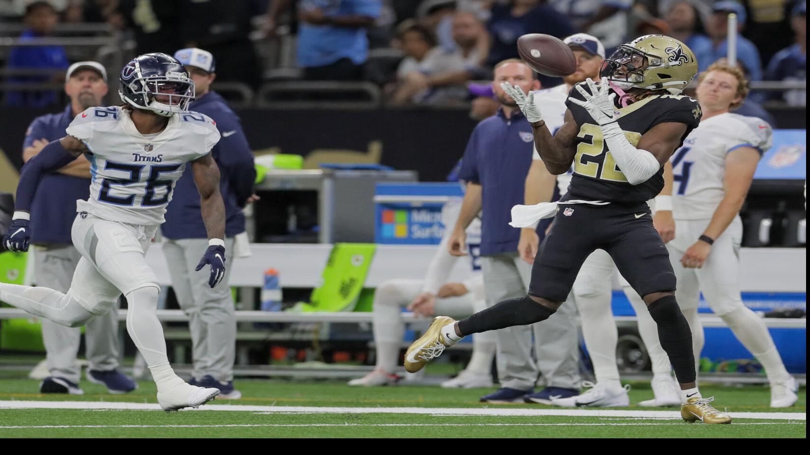 Dennis Allen addresses Trevor Penning's rough Week 1 start vs. Titans