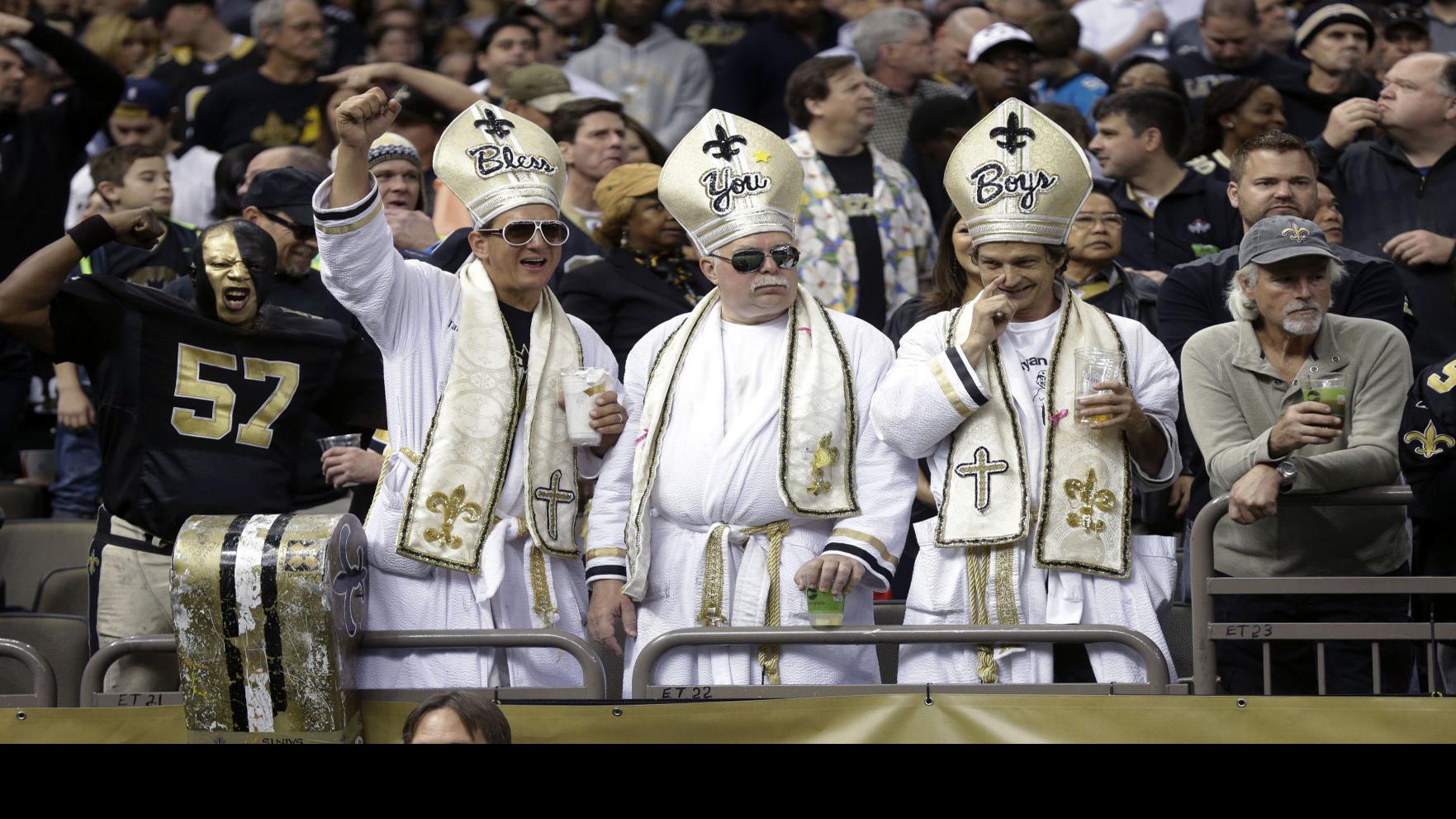 What happens when Saints superfans, like 2 of the 3 Bless You Boys Popes,  retire? New Popes pop up, Saints
