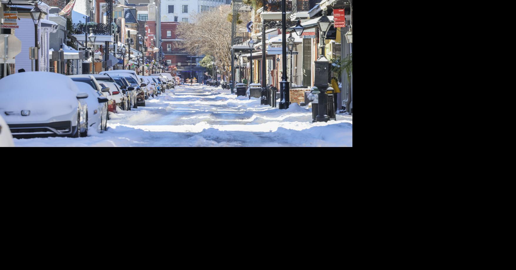 Chances for a snow repeat in New Orleans are increasingly unlikely, weather forecasters say