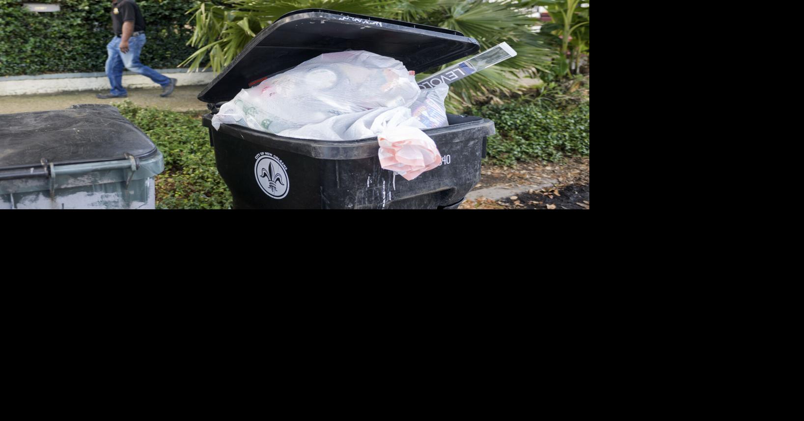 Amid rising trash complaints in New Orleans, here's how long it could