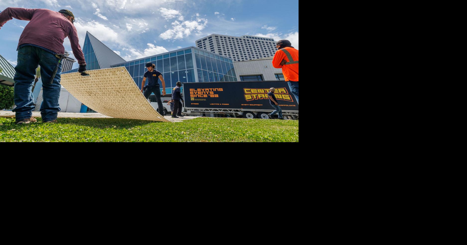 From building stages to checking bags, these LA businesses help make fest season happen