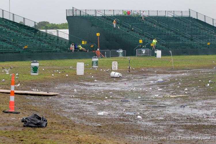 New Orleans Jazz Fest express shuttle limits operations for 2nd Sunday