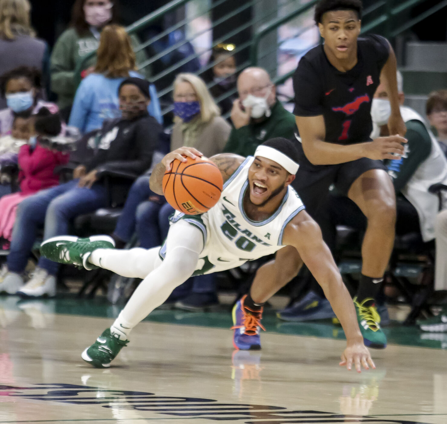 Tulane Falls At SMU In Men's Hoops, Will Be No. 5 Seed In AAC Tourney ...