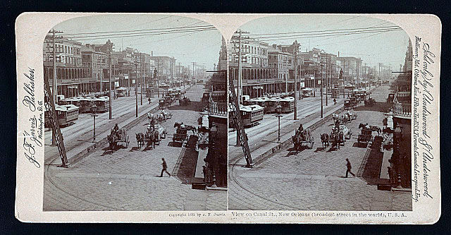 Vintage New York City Photograph Shows Corner of Canal Street and