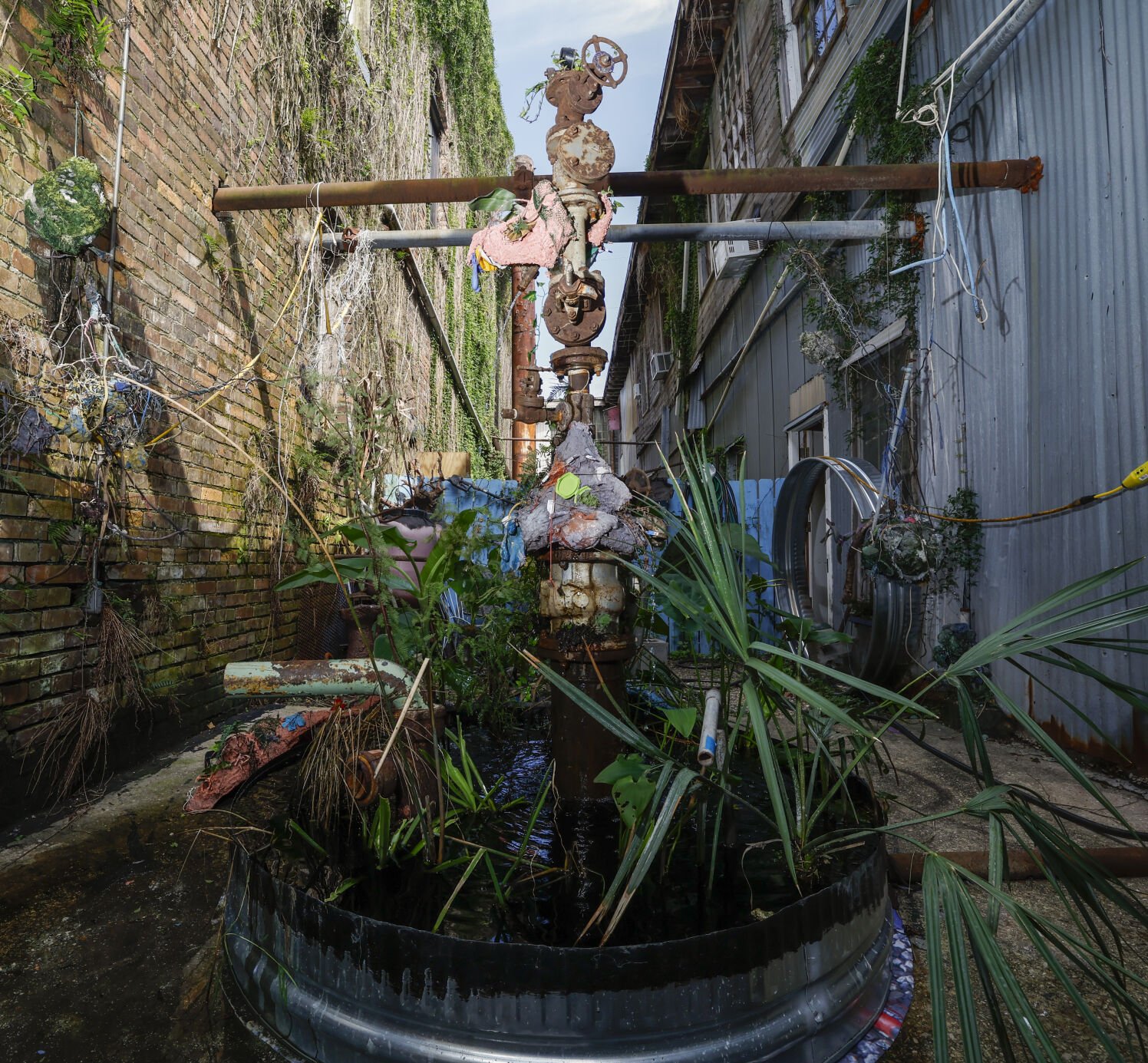 nola.com - Alex Lubben - New Orleans artist Hannah Chalew imagines a postapocalyptic Louisiana through reclaimed oil wells