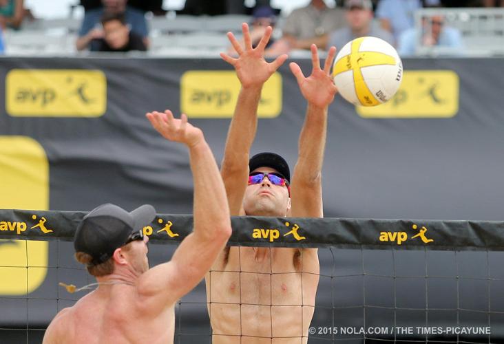 Kerri Walsh Jennings and April Ross dominate first day of AVP New