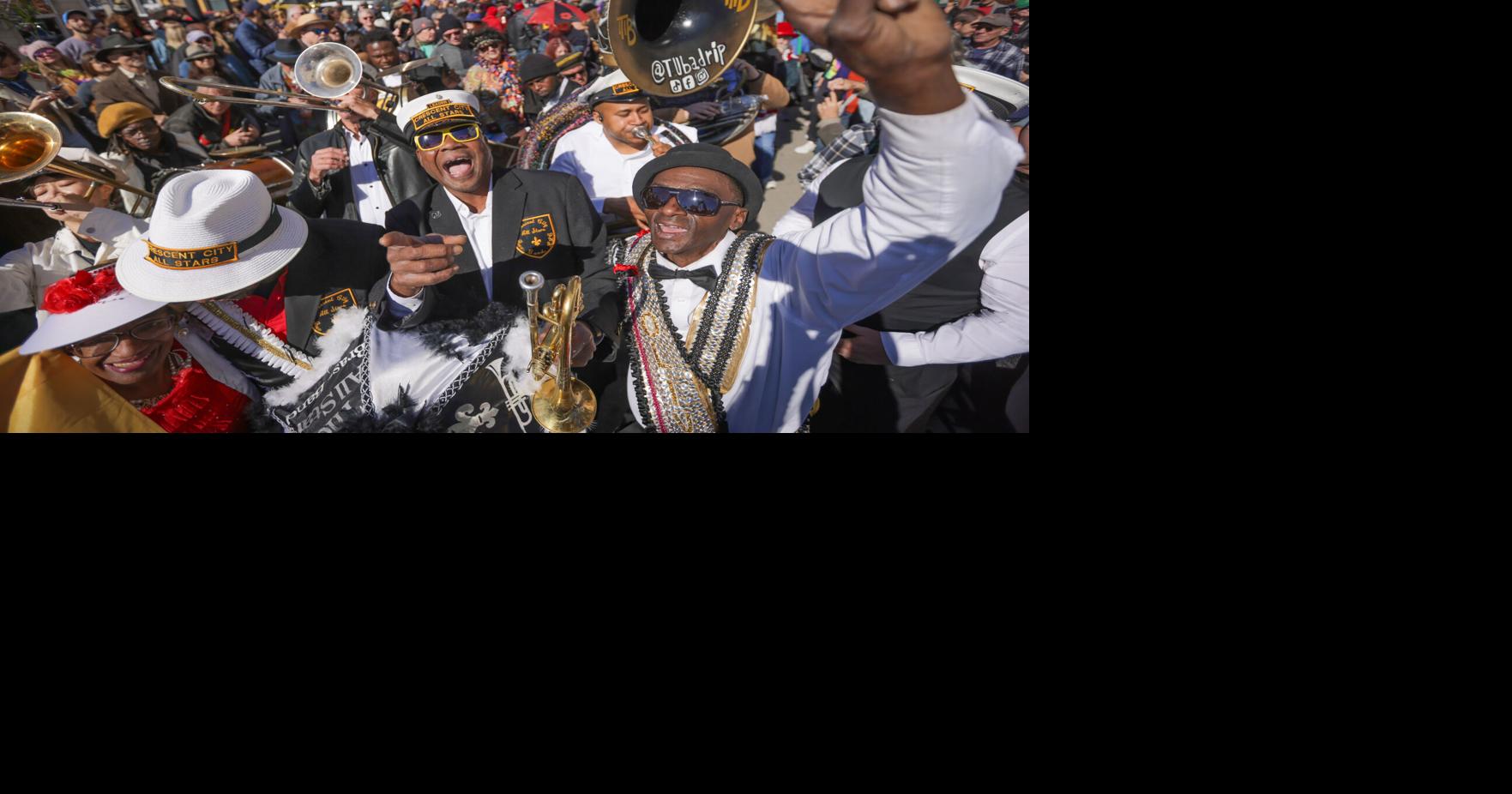 WWOZ #39 s second line parade marks move to a new location Music nola com