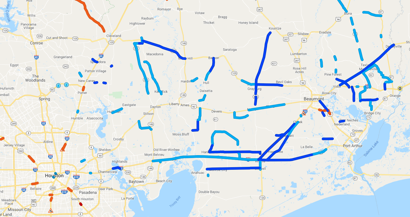 Map Of Road Closures In Louisiana Map Of Amarillo Texas   5d84e6e9de27b.image 