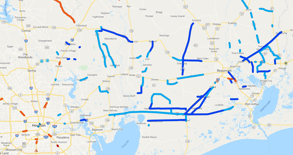 Txdot Road Closures Map I-10 Closed At Louisiana-Texas State Line Because Of Flooding From Imelda |  Hurricane Center | Nola.com