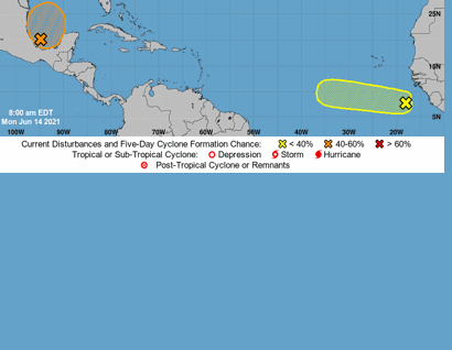 Tropical turbulence in the Gulf could bring 'very heavy' rain to ...