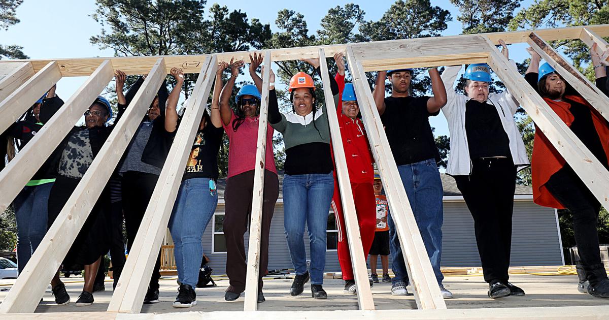 Habitat STW y Women Build celebran 20 años de construcción de viviendas construyendo otro muro |  Noticias de la Comunidad de St. Tammany