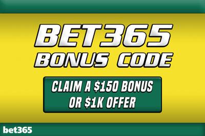 Bet365 promo code NOLAXLM unlocks $150 bonus, $1k bet