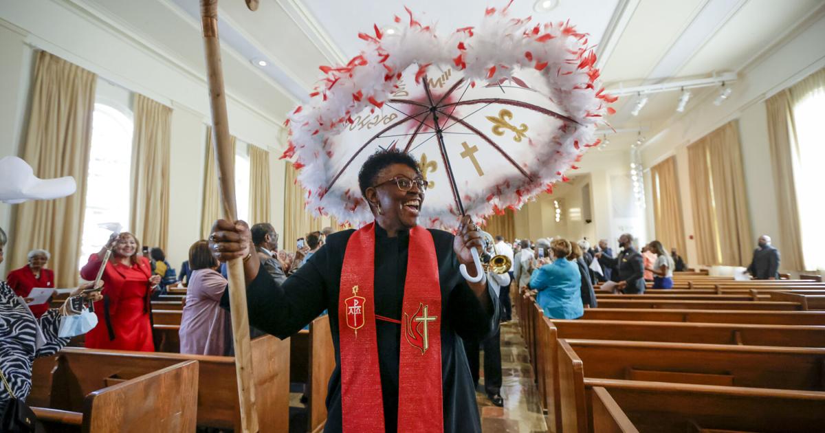 Photos: Louisiana United Methodists make history with installation of new bishop