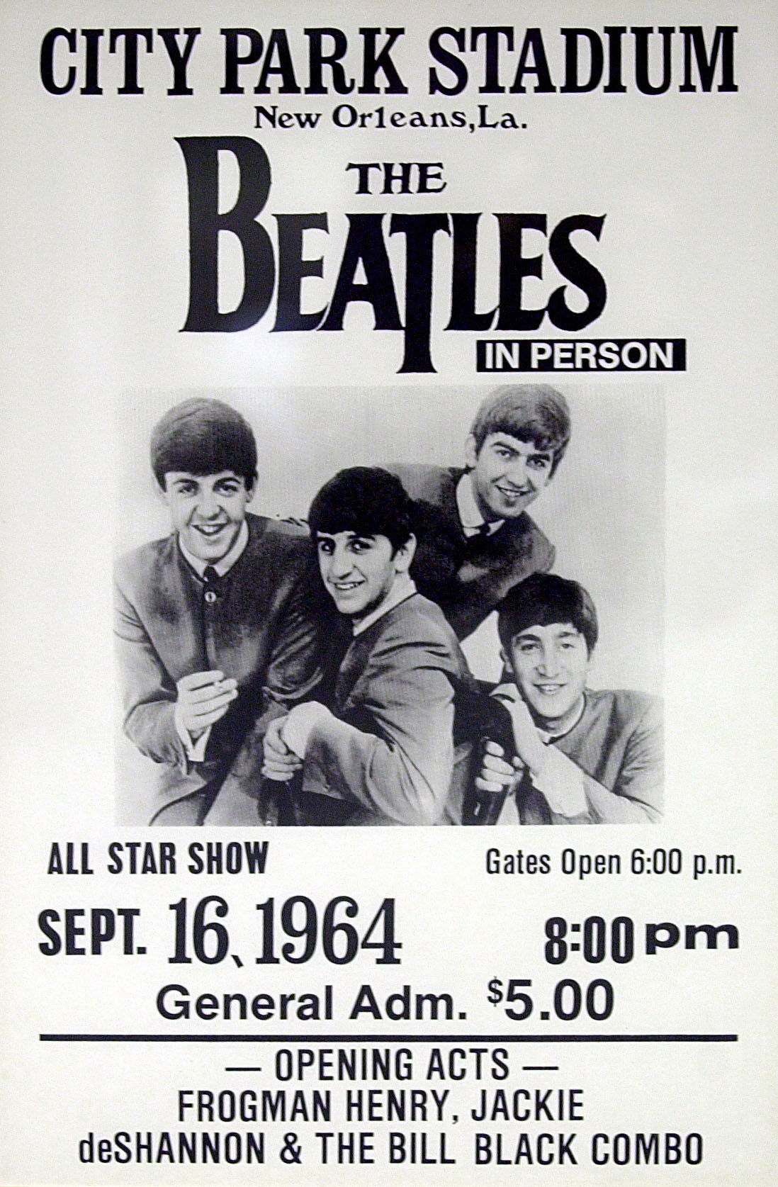 Sept. 16, 1964: New Orleans comes together to meet the Beatles