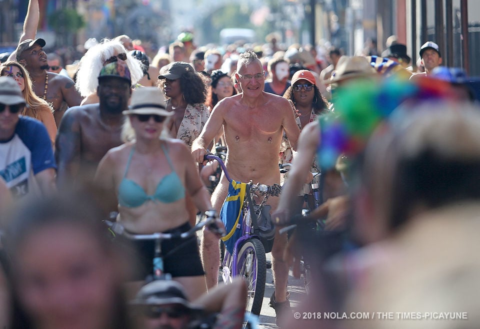 World Naked Bike Ride 2018 steams up New Orleans streets 