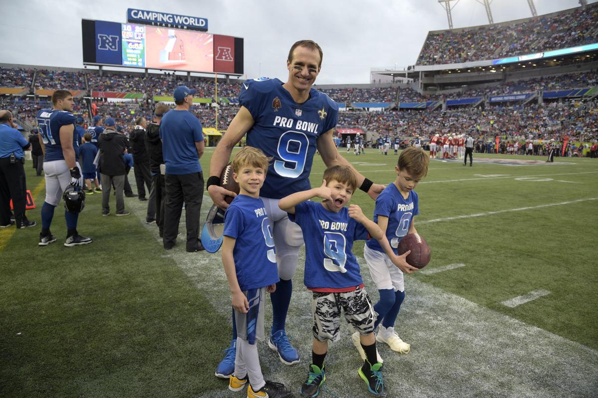 Drew Brees Kids Now - Drew Brees Q A On Expecting To Win Super Bowl Next Season His Sons Pro Bowl Wrestling Match More Saints Nola Com