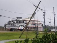 Two riverboats, two barges break loose in Lafitte during Hurricane Zeta