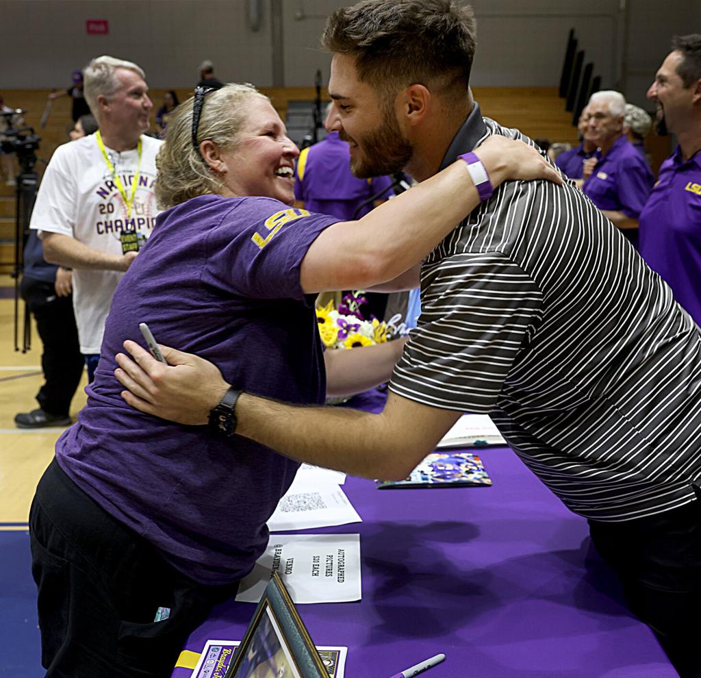 The story behind LSU outfielder Brayden Jobert's Jobu statue