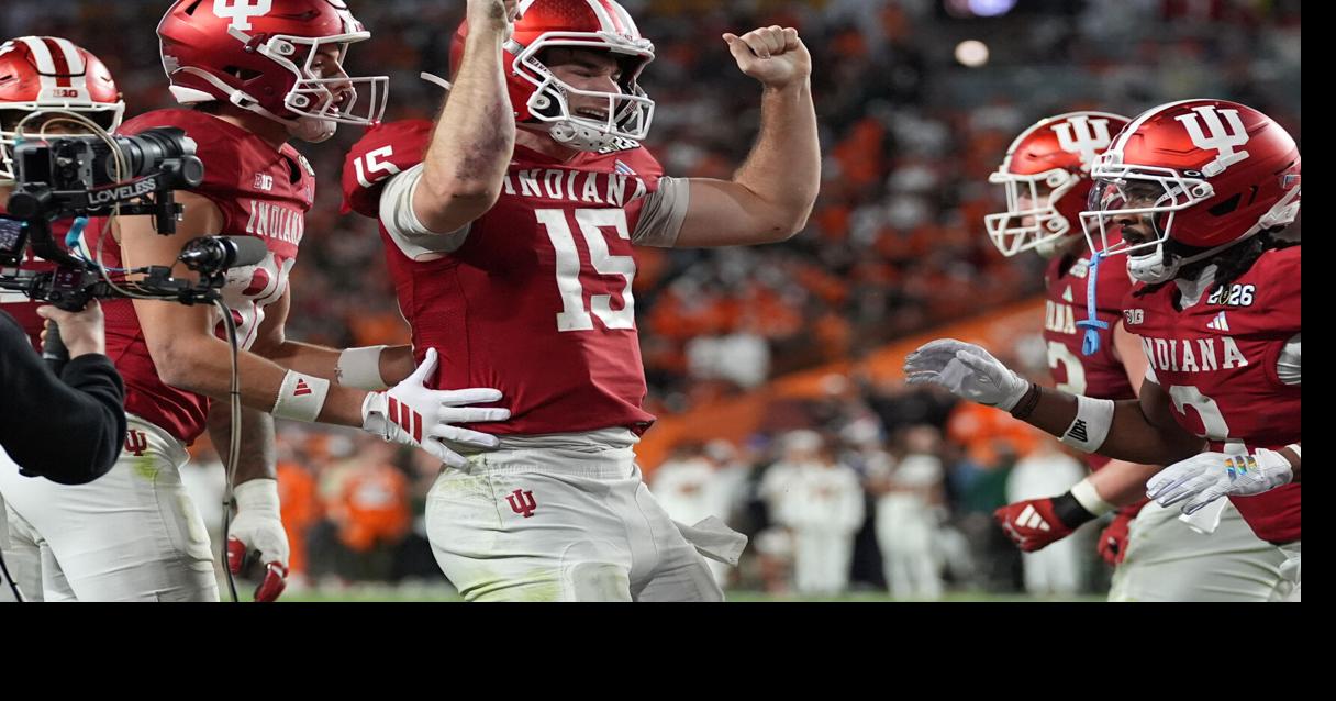 Indiana champion quarterback Mendoza easy choice to win the Manning Award