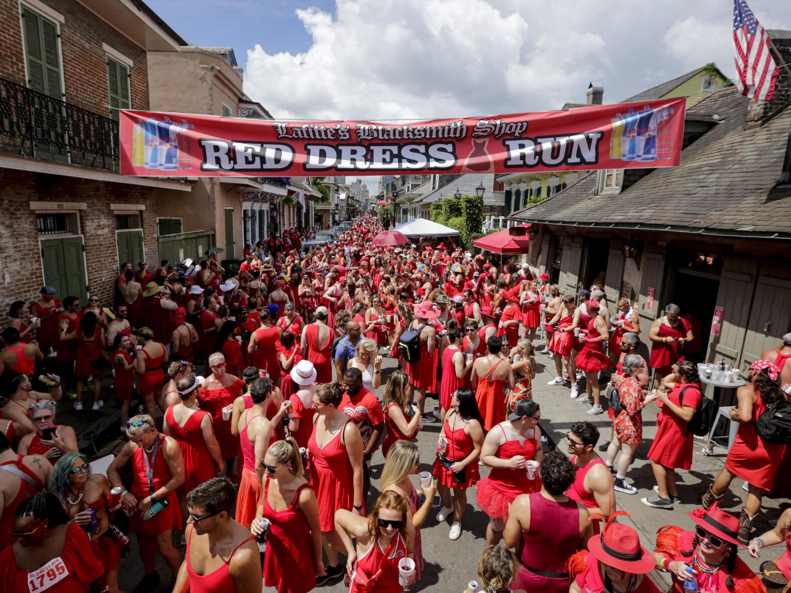 red dress run 2024 new orleans Paint the Town Red: New Orleans Red Dress Run returns on August 12