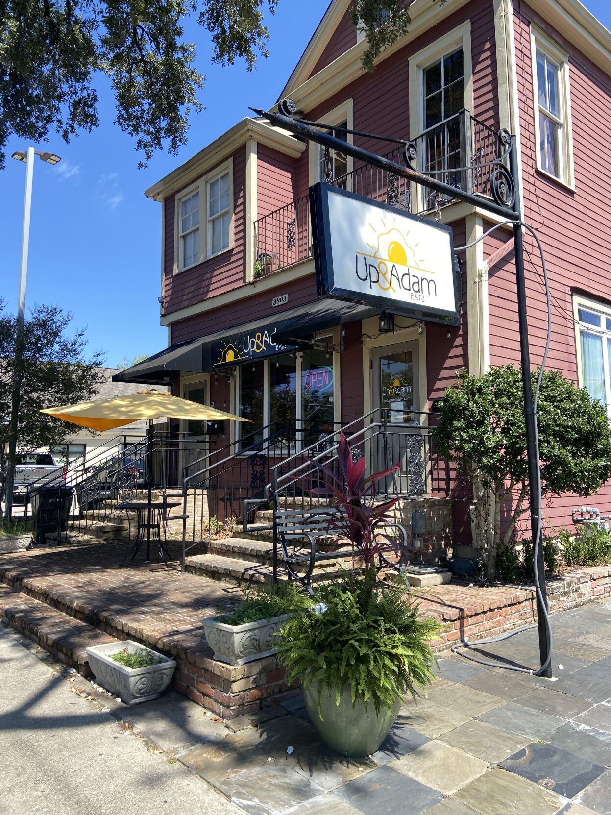 Up and Adam Eatz's chicken biscuits could make a person fall in love