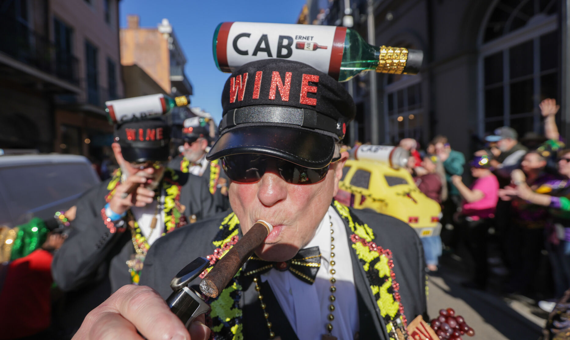Photos The Krewe of Cork parades in the French Quarter Mardigras